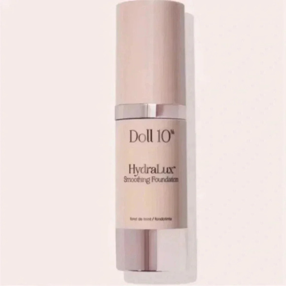 DOLL 10 HYDRALUX FULL COVERAGE SMOOTHING  FOUNDATION BRAND NEW NEVER‎ USED TAN - Picture 3 of 12